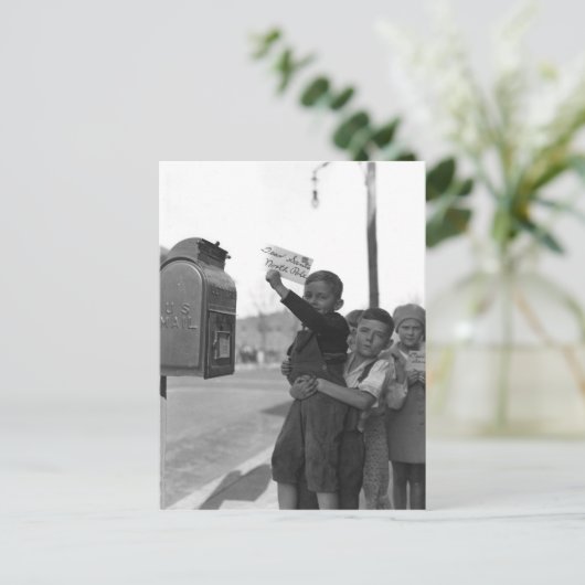 エンファンツポスタントウンレトルオペールノエル ポストカード (スタンド正面)