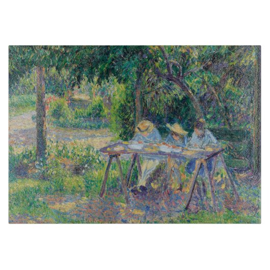 エンファントアタブレダンドルジャルダンカミールピサロ カッティングボード (正面)