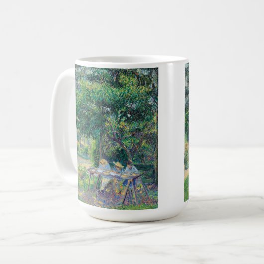 エンファントアタブレダンドルジャルダンカミールピサロ コーヒーマグカップ (正面左)
