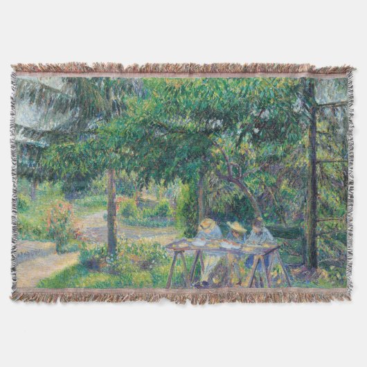 エンファントアタブレダンドルジャルダンカミールピサロ スローブランケット (正面)