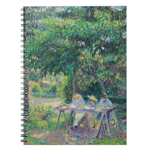 エンファントアタブレダンドルジャルダンカミールピサロ ノートブック (正面)
