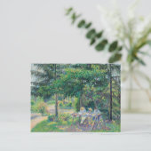 エンファントアタブレダンドルジャルダンカミールピサロ ポストカード (スタンド正面)