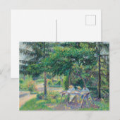 エンファントアタブレダンドルジャルダンカミールピサロ ポストカード (正面/裏面)