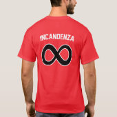 エンフィールドのテニスアカデミー Tシャツ (裏面)