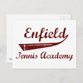 エンフィールド・テニス・アカデミー ポストカード (正面/裏面)