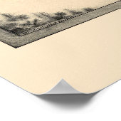 エンフィールドCTパノラママップ – 1908 ポスター (角)