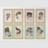 エンフビクトリアンエマシリーズデザイン18 薄葉紙 (正面)