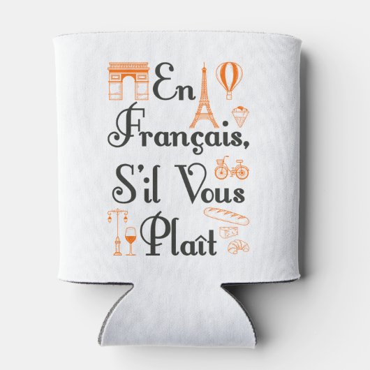 エンフランカイスイルヴォースプレイトフランスの先生生 缶クーラー (裏面)