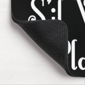 エンフランカイスイルヴォースプレイトフランスの先生 マウスパッド (コーナー)