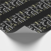 エンフランカイスイルヴォースプレイトフランスの先生 ラッピングペーパー (角)