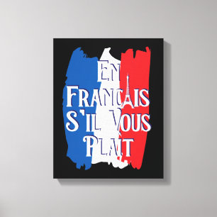 エンフランカイスユヴープライフランスのト キャンバスプリント