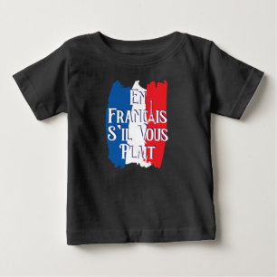 エンフランカイスユヴープライフランスのト ベビーTシャツ
