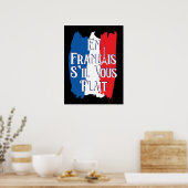 エンフランカイスユヴープライフランスのト ポスター (キッチン)