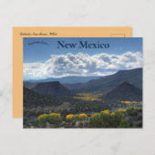 エンブドニューメキシコUSAポストカード ポストカード (正面/裏面)