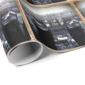 エンブラエル145のフライトデッキ ラッピングペーパー (ロールコーナー)