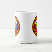 エンブレムロシアの コーヒーマグカップ (中央)