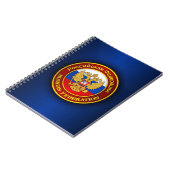 エンブレムロシアの ノートブック (左側)