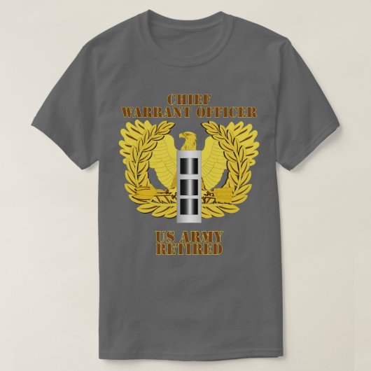 エンブレム保証責任者CW退職した3 Tシャツ (デザイン正面)