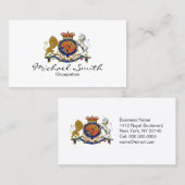 エンブレム王室の～名刺ユニセックス/ 名刺 (正面/裏面)