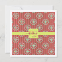 エンブレム Save the Date テンプレート