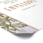 エンベロープサインゲストレビューヴィンテージアールヌーボーバイミュシャ ポスター (角)