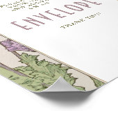 エンベロープサインゲストレビューヴィンテージアールヌーボーバイミュシャ ポスター (角)