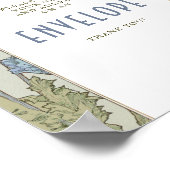 エンベロープサインゲストレビューヴィンテージアールヌーボーバイミュシャ ポスター (角)