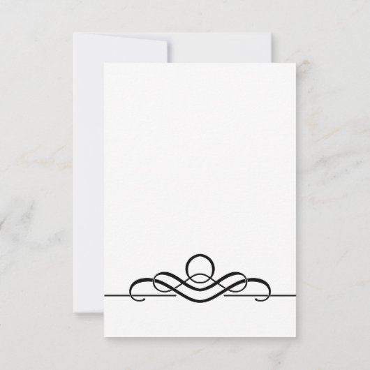 エンベロー空白のプ付きカスタマイズ可能なシンプル座席表 (裏面)