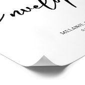 エンベロ書ープのサイン結婚ポスターの住所 ポスター (角)