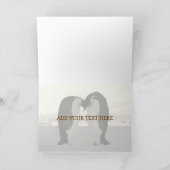 エンペキスをするラーペンギンバレンタイン…… シーズンカード (内部)