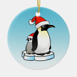 エンペペンギンのクリスマス セラミックオーナメント