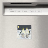 エンペペンギン冬おもしろい マグネット (インサイチュ (食洗機))