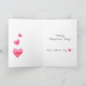 エンペペンギン水彩採用デイカード カード (内部)