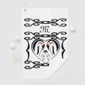 エンペペンギン永遠に鳥を愛する ゴルフタオル (インサイチュ)