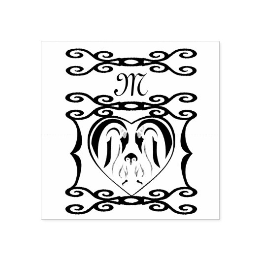 エンペペンギン永遠に鳥を愛する ラバースタンプ (インプリント)