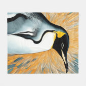 エンペペンギン フリースブランケット (正面(横))
