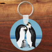 エンペラーペンギンベビーシック キーホルダー (正面)