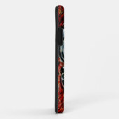 エンボスおよび色彩の鮮やかな金属の花 Case-Mate iPhoneケース (裏面/右)