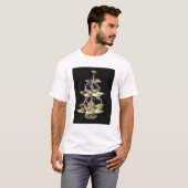 エンボスのテーブルのセンターピース Tシャツ (正面フル)