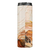 エンボスのペースト状絵を描の油とレリーフ、 浮き彫り。プライマリ列 タンブラー (裏面)