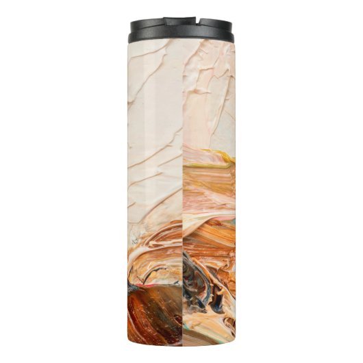 エンボスのペースト状絵を描の油とレリーフ、 浮き彫り。プライマリ列 タンブラー (裏面)