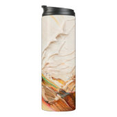 エンボスのペースト状絵を描の油とレリーフ、 浮き彫り。プライマリ列 タンブラー (回転右)