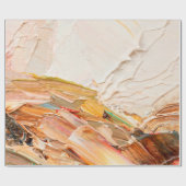 エンボスのペースト状絵を描の油とレリーフ、 浮き彫り。プライマリ列 ラッピングペーパー (フラット)