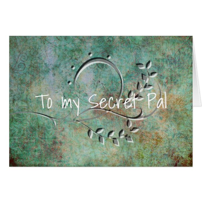 エンボスの花柄 (正面横)