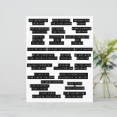 エンボスの言葉がジャンクジャーナルの友情をカット (スタンド正面)