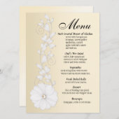 エンボスのPosy w/Pearlメニュー メニュー (正面/裏面)