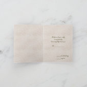 エンボスイリュージョンDebutante Ball RSVP 招待状 (内部)