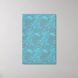 エンボスインティール(緑がかった色) キャンバスプリント