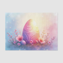 エンボスイースター卵とさくらんぼ花の切り離し