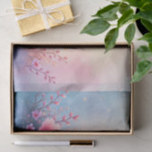 エンボスイースター卵とさくらんぼ花の切り離し 薄葉紙 (ギフト)